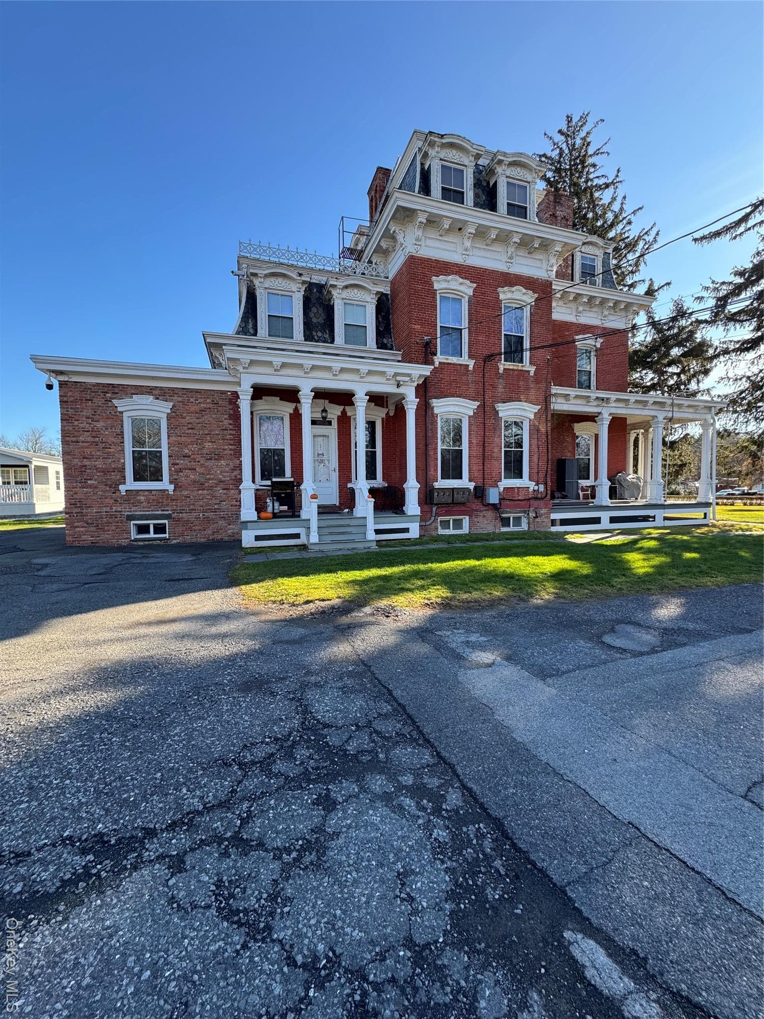 Front of Structure
