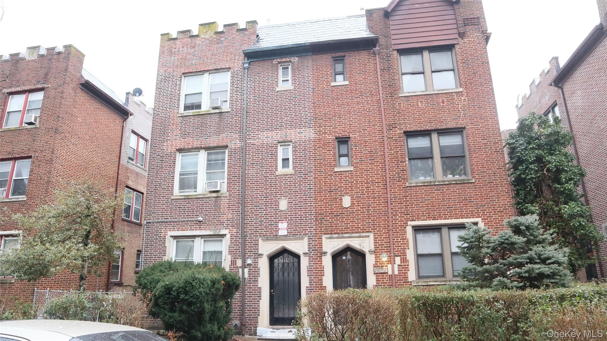 Front of Structure