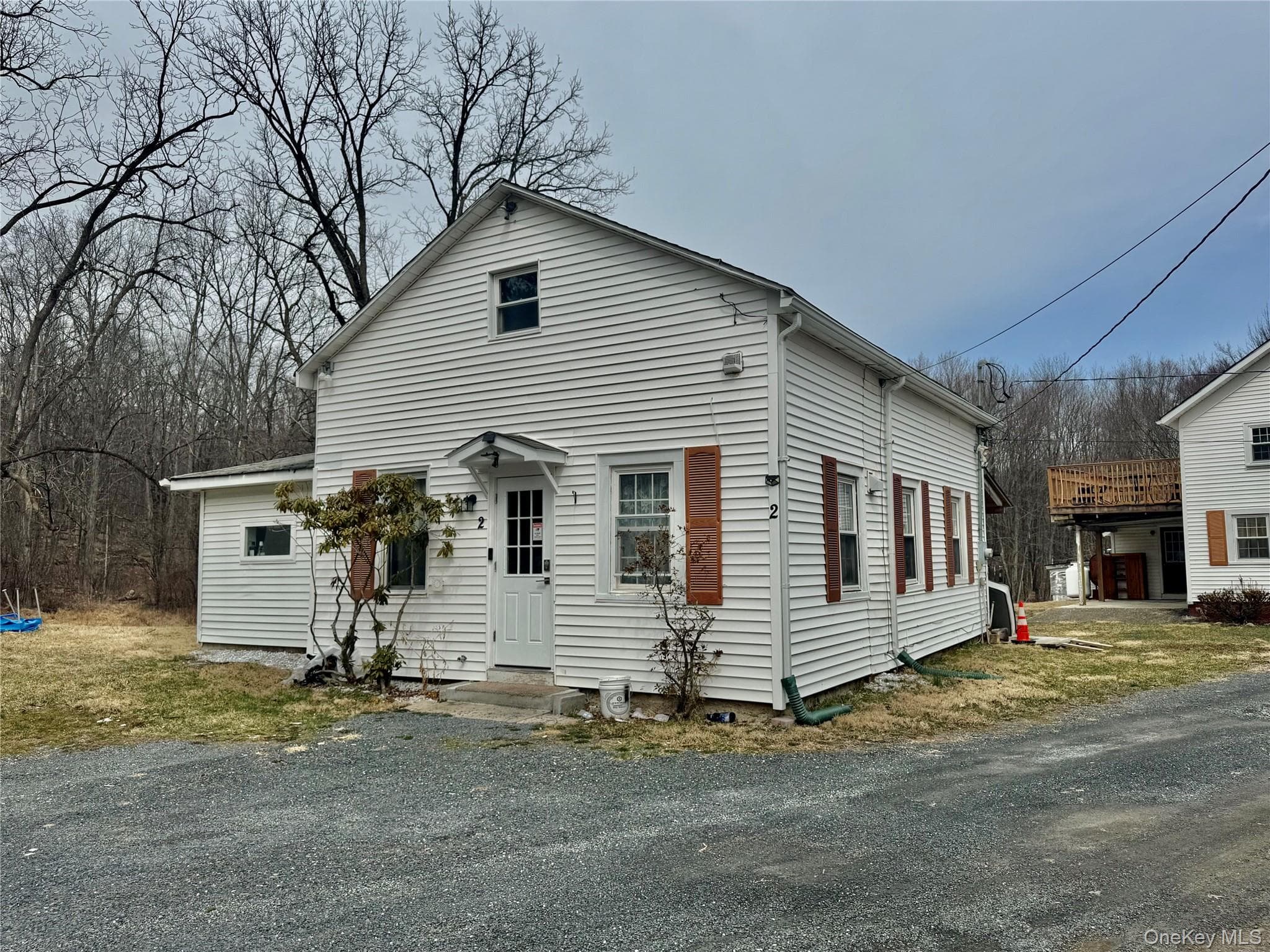 Front of Structure