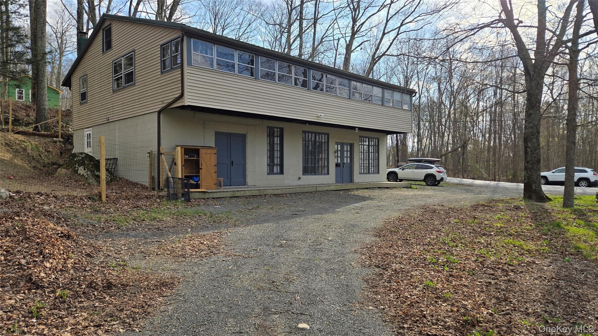 Front of Structure