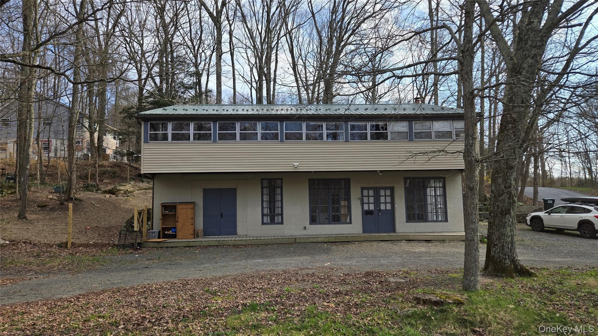 Front of Structure