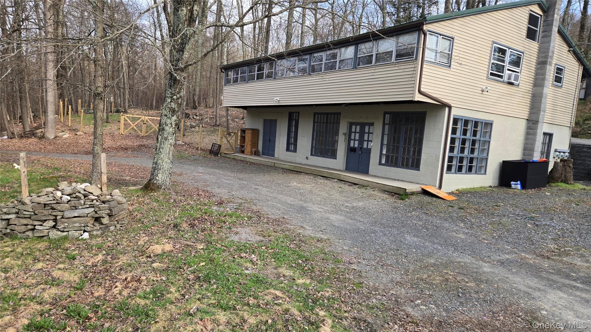 Front of Structure