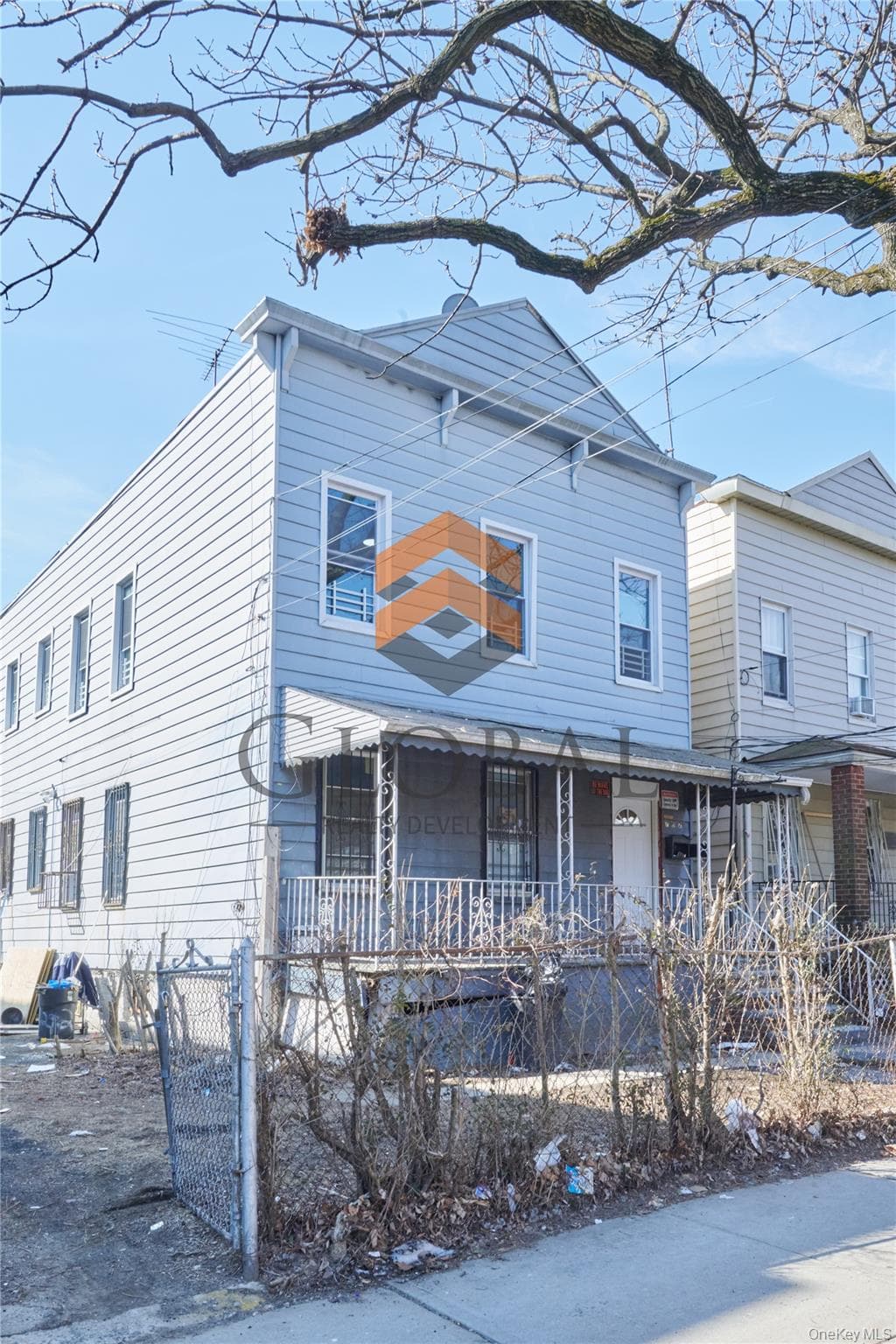 Front of Structure