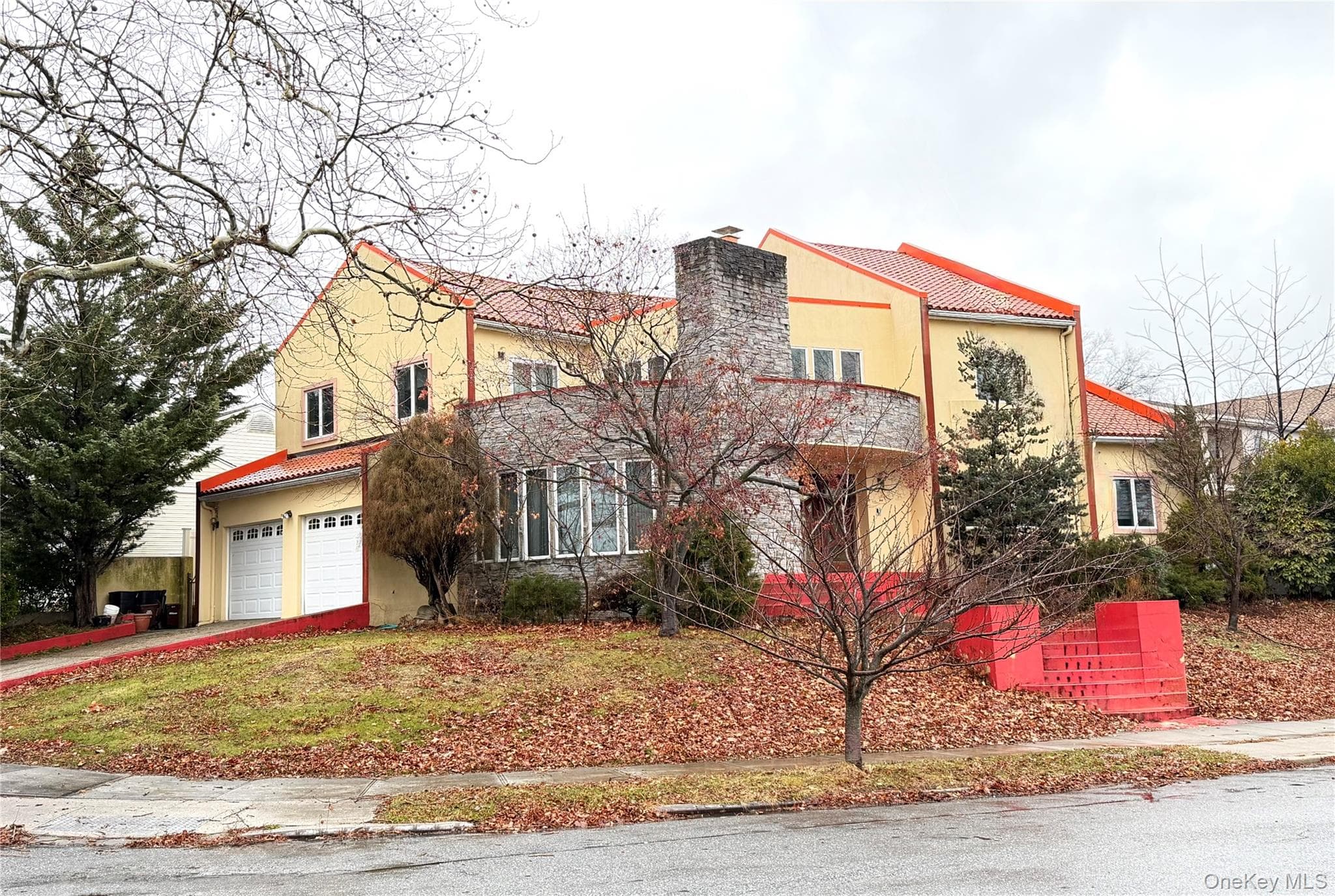 Front of Structure
