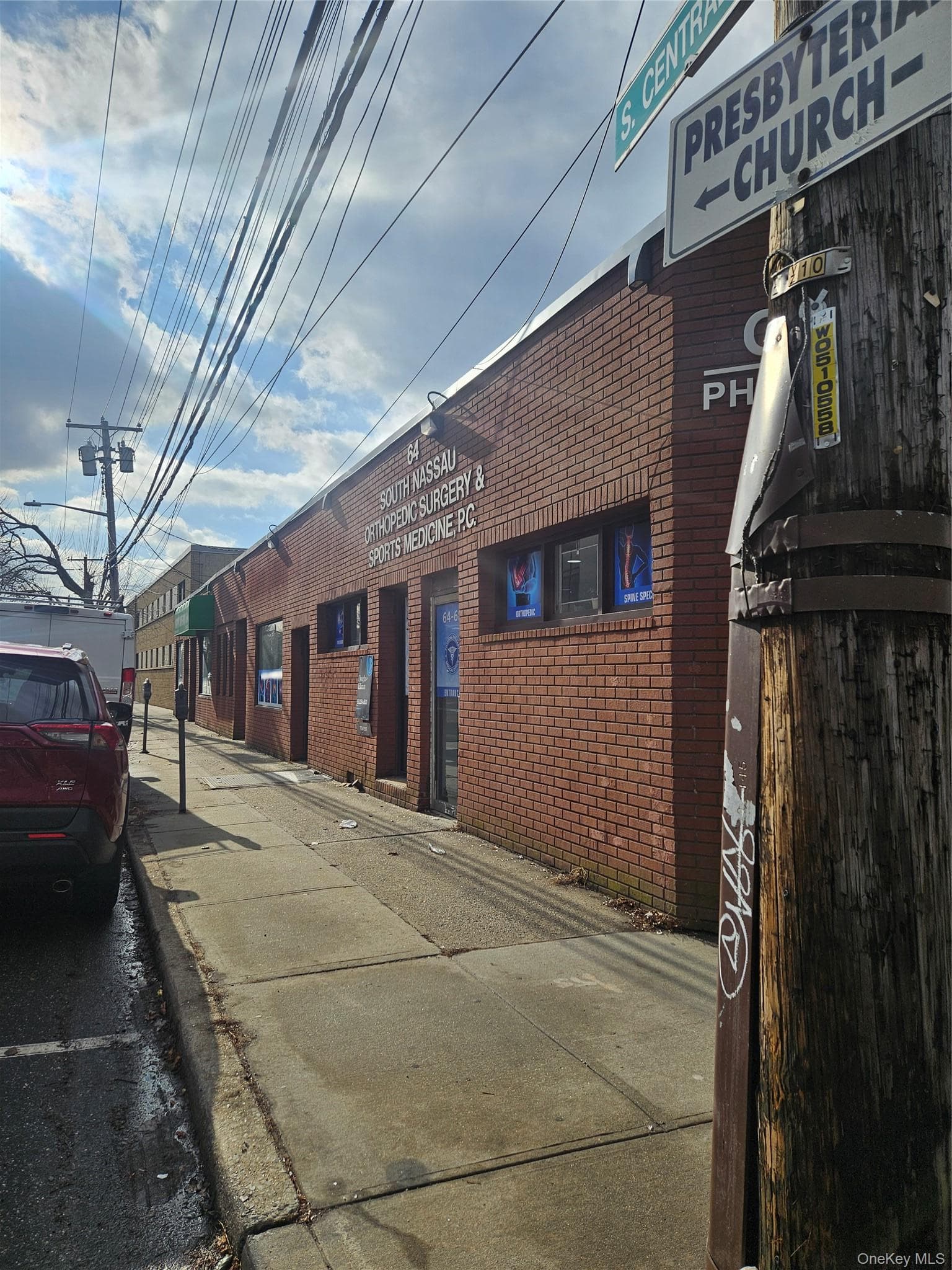 Front of Structure