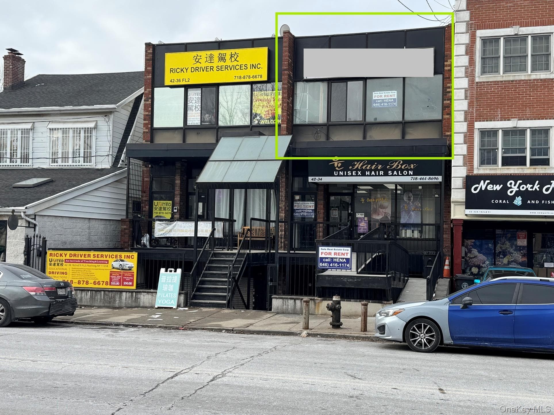 Front of Structure