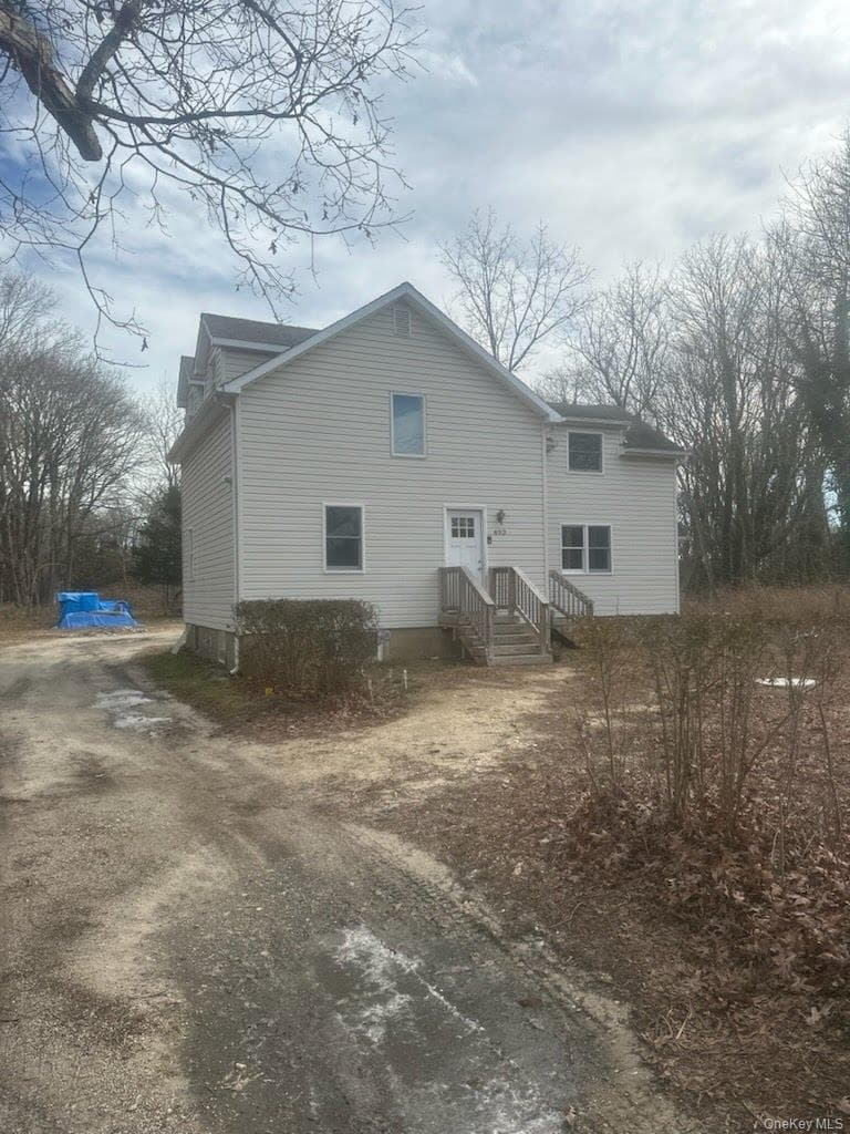 Front of Structure
