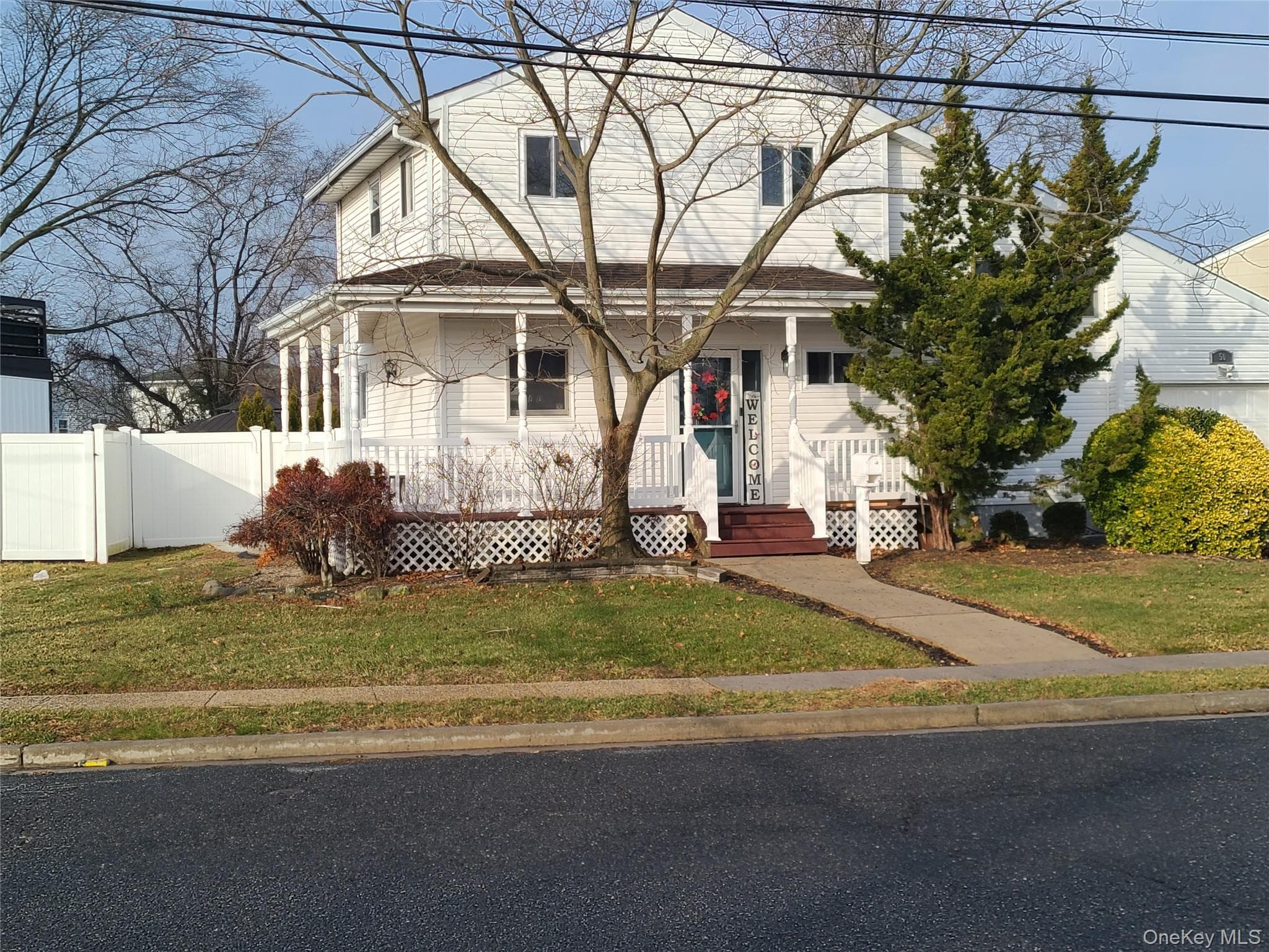Front of Structure