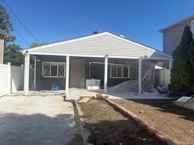 Back of Structure