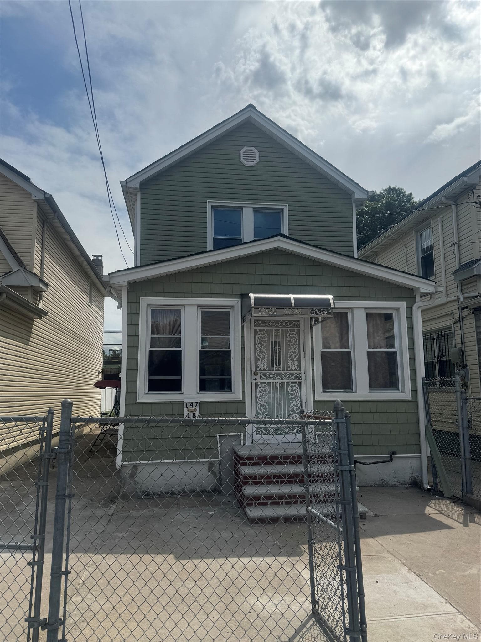 Front of Structure