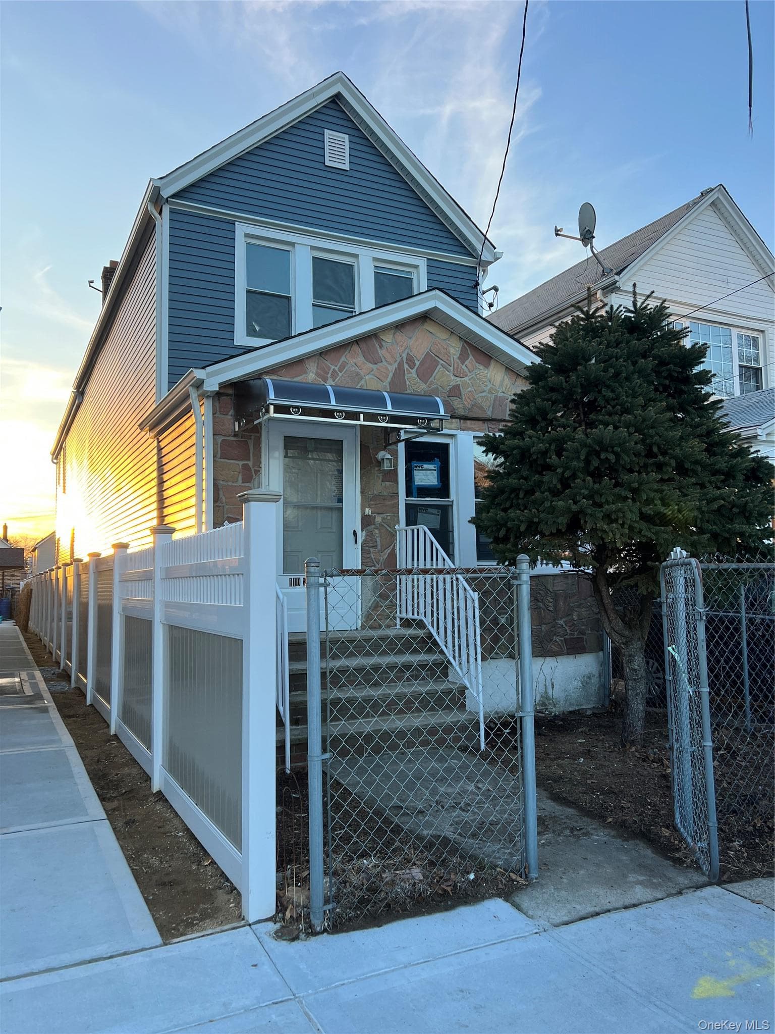 Front of Structure