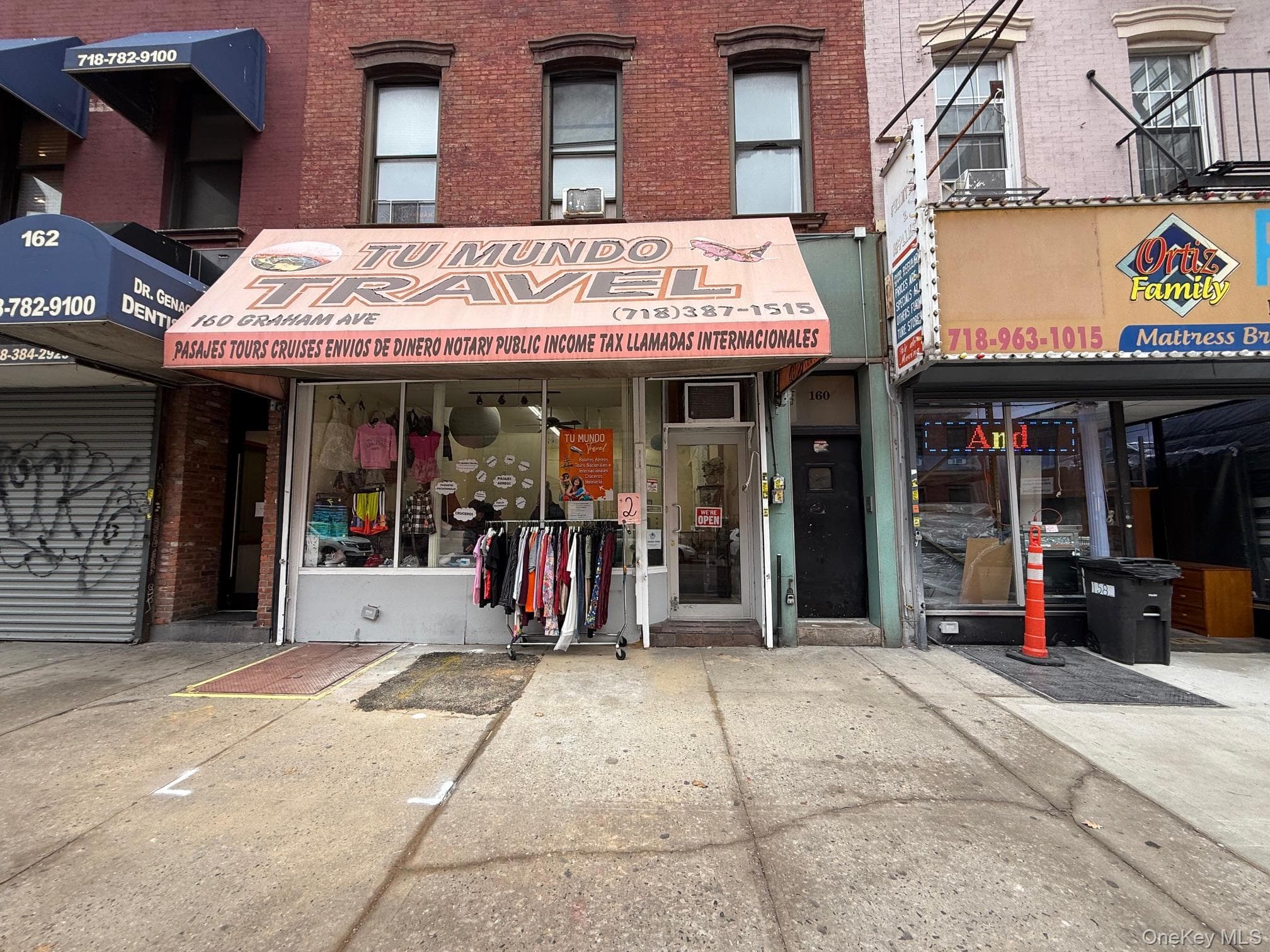 Front of Structure