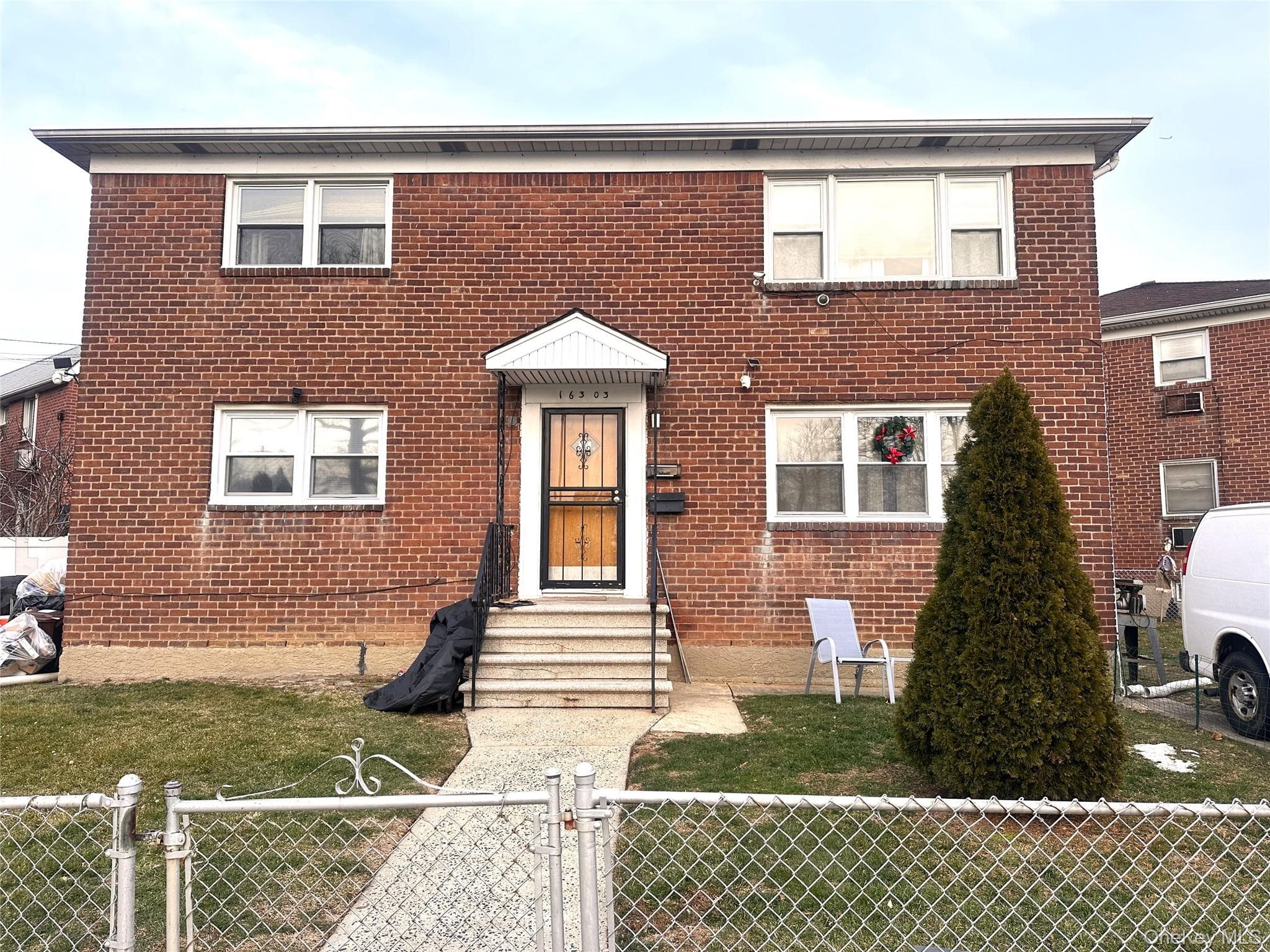 Front of Structure