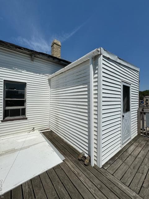 Back of Structure
