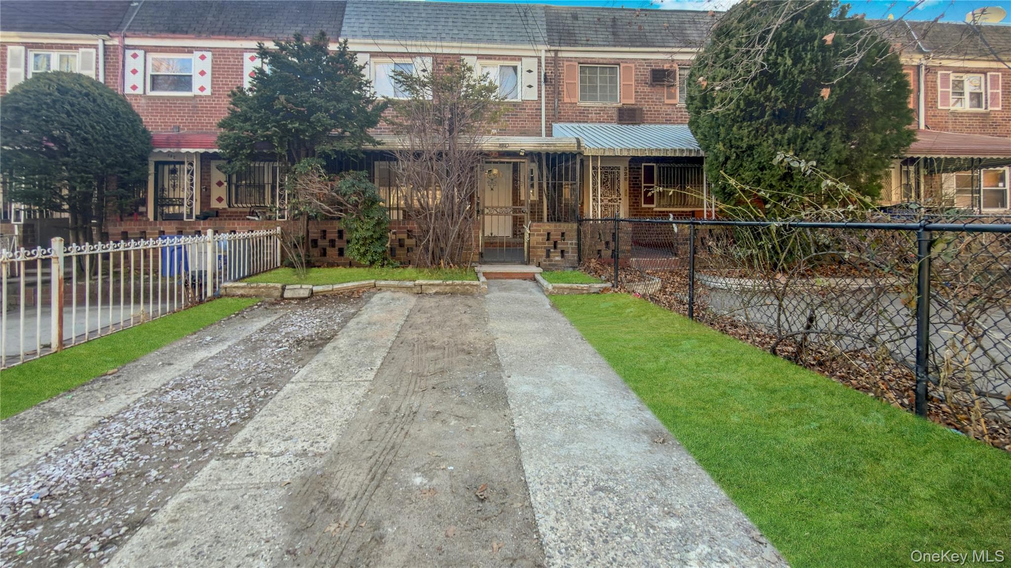 Front of Structure
