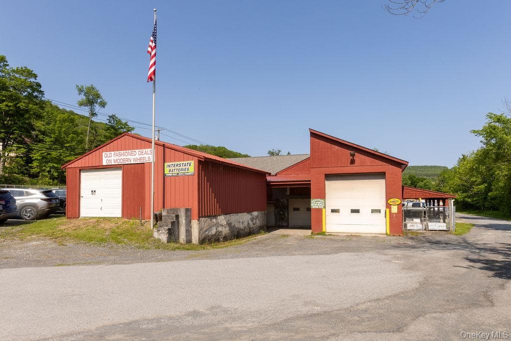 Front of Structure