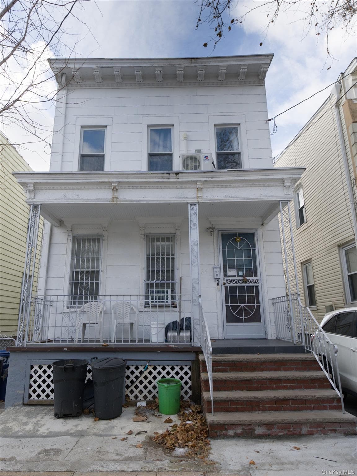 Front of Structure