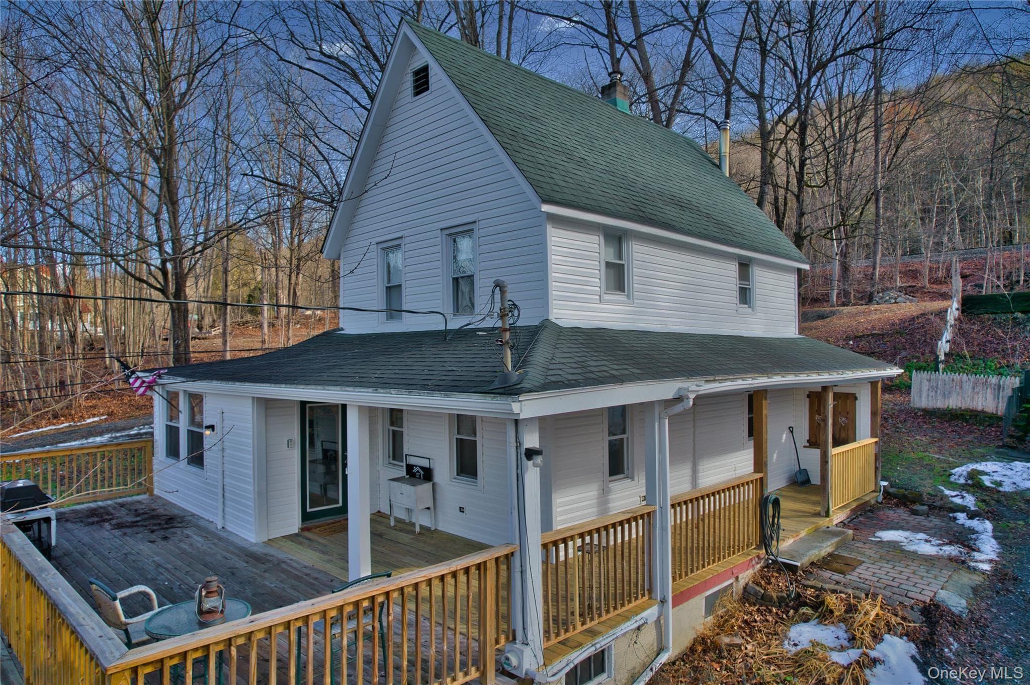 Front of Structure