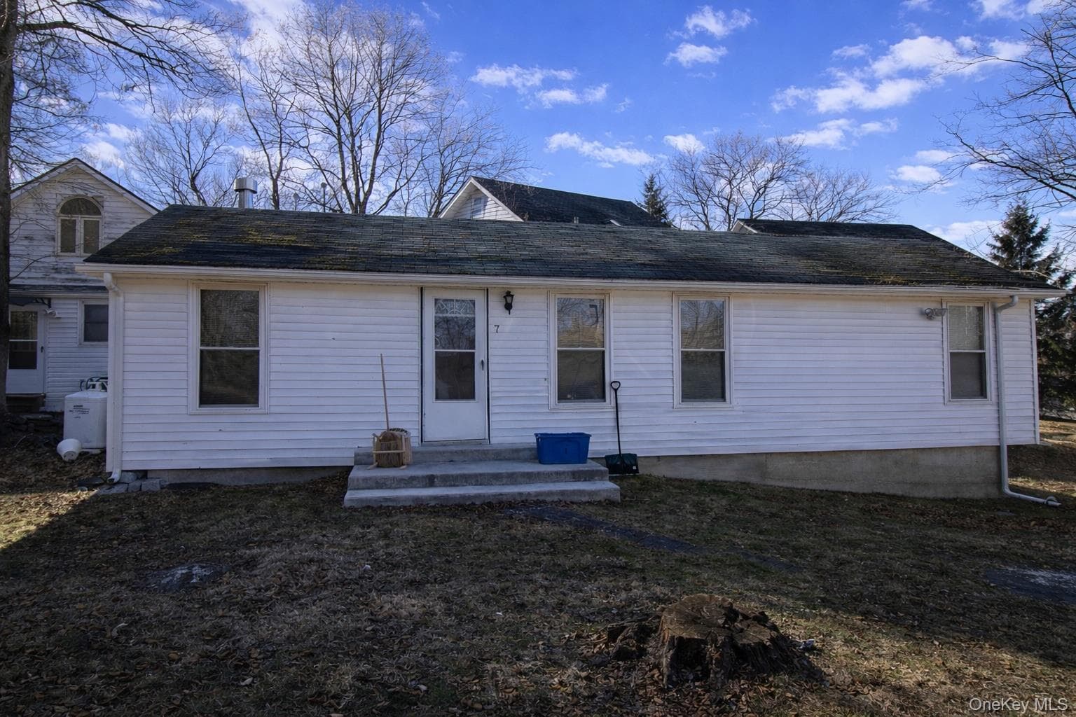 Front of Structure