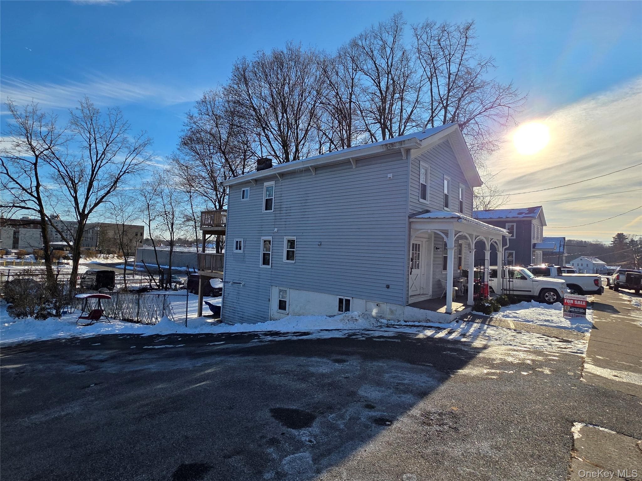 Front of Structure