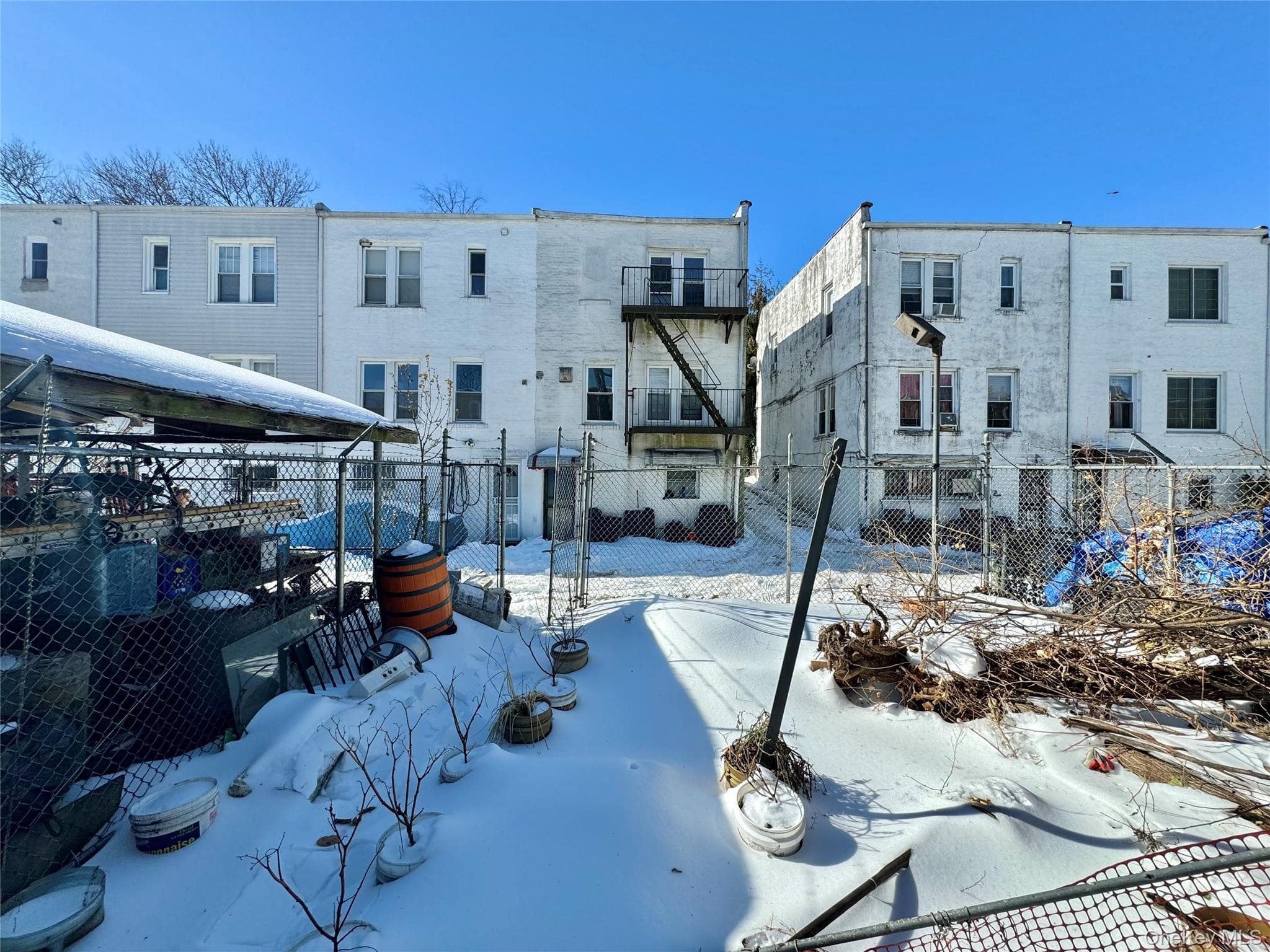 Back of Structure