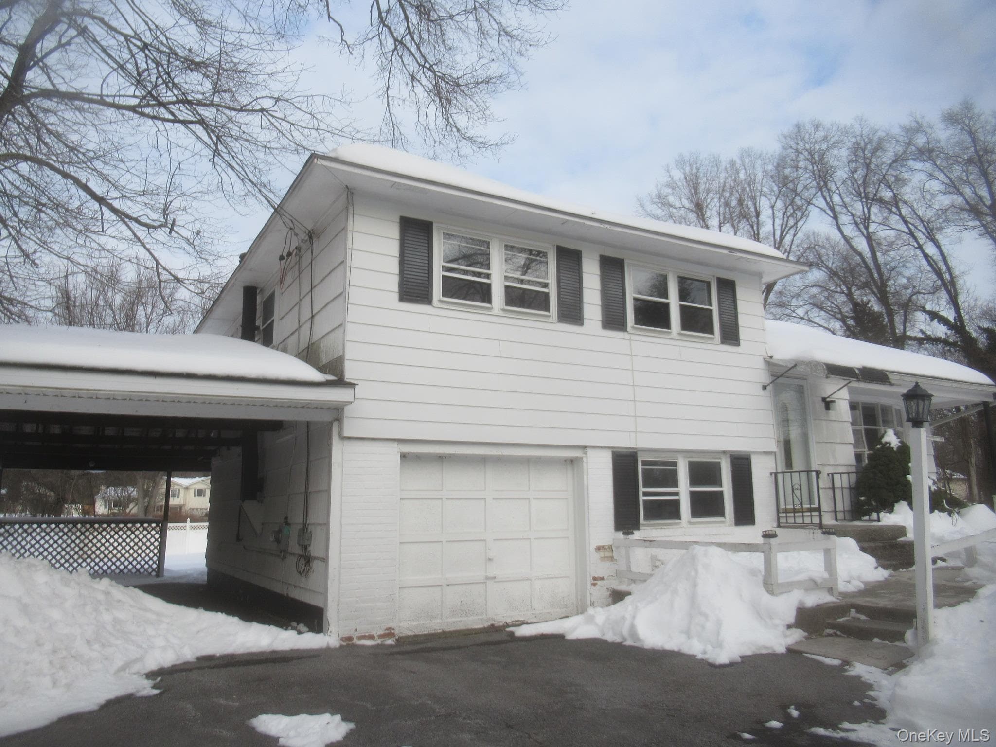 Front of Structure