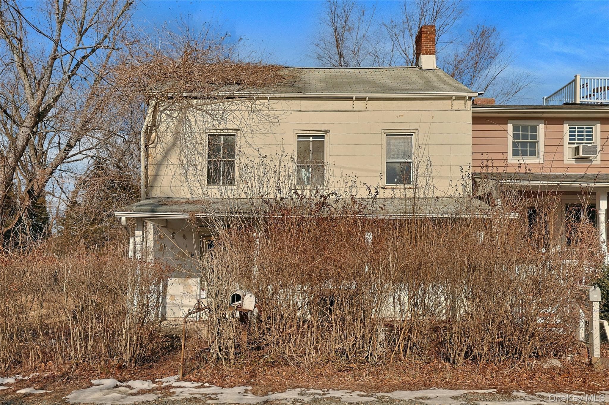 Front of Structure