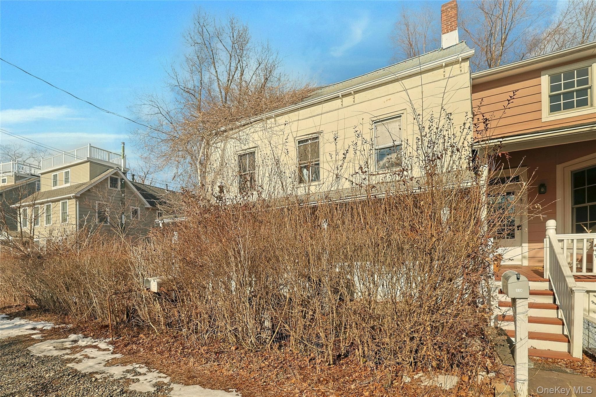 Front of Structure