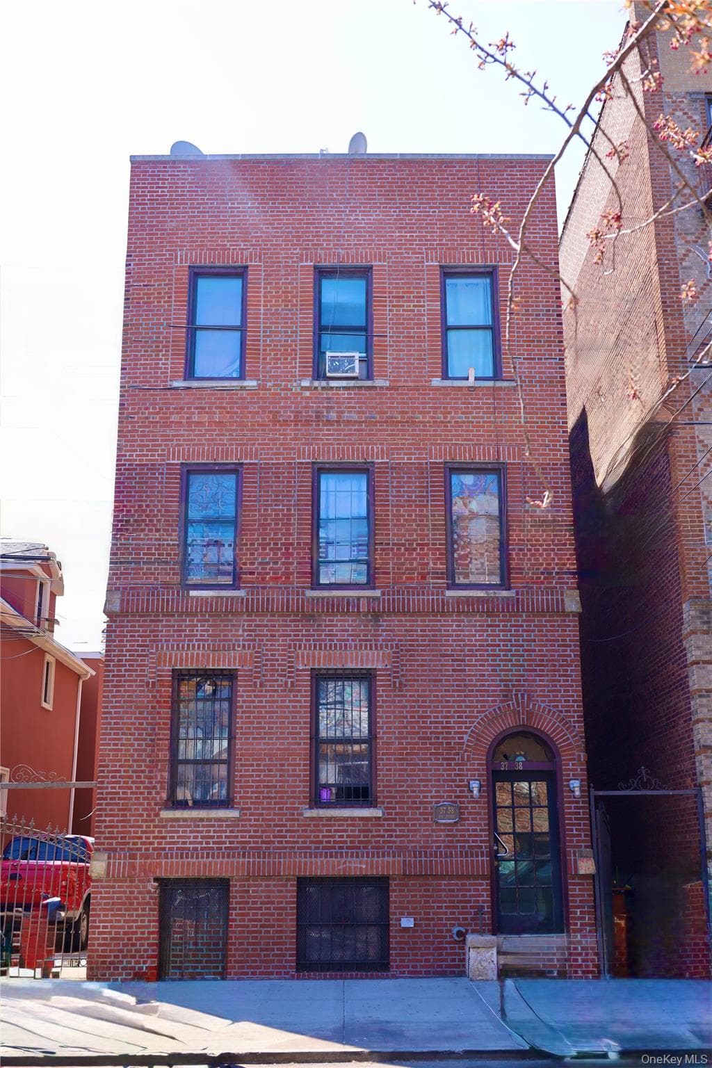 Front of Structure
