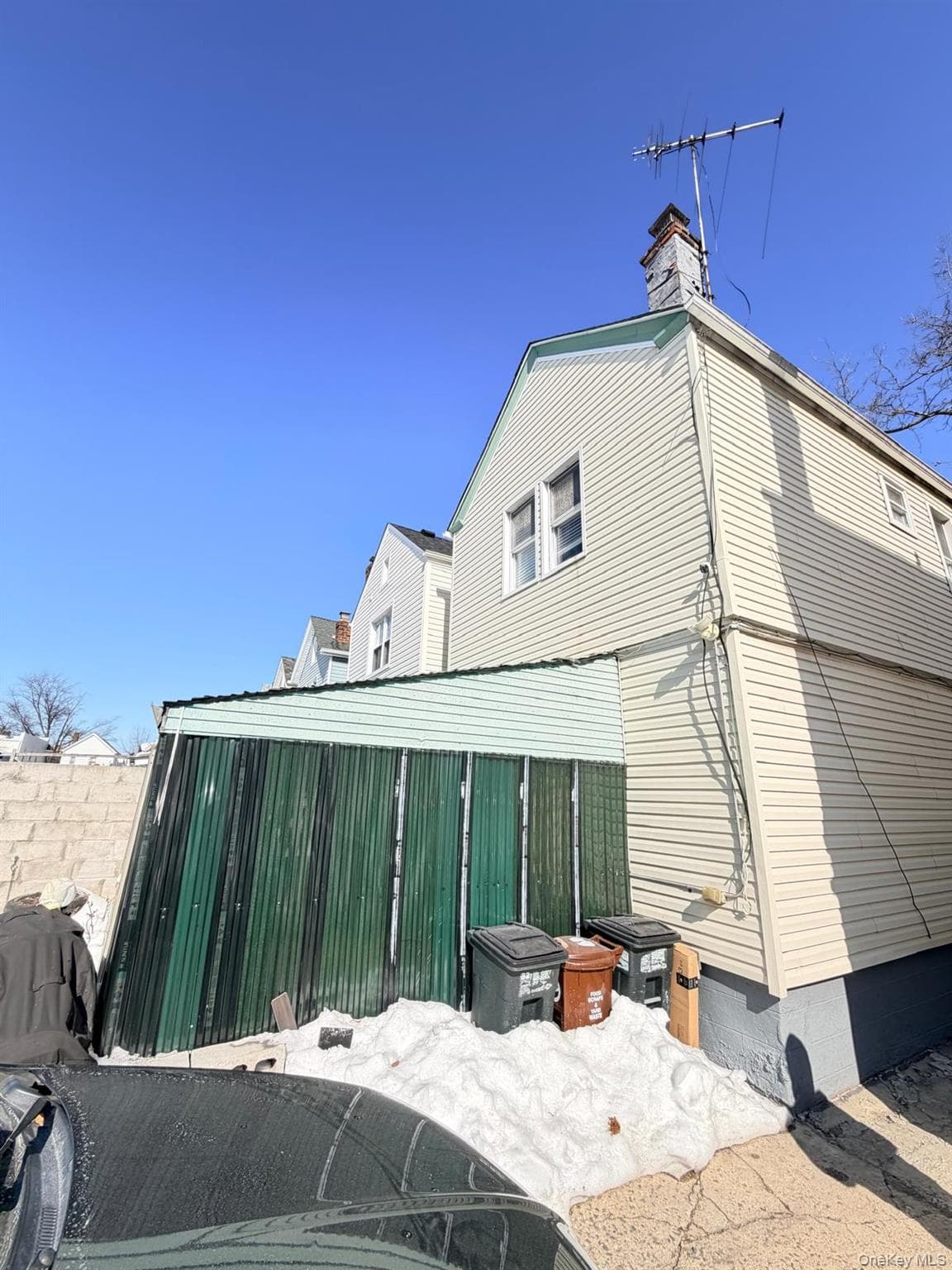 Back of Structure