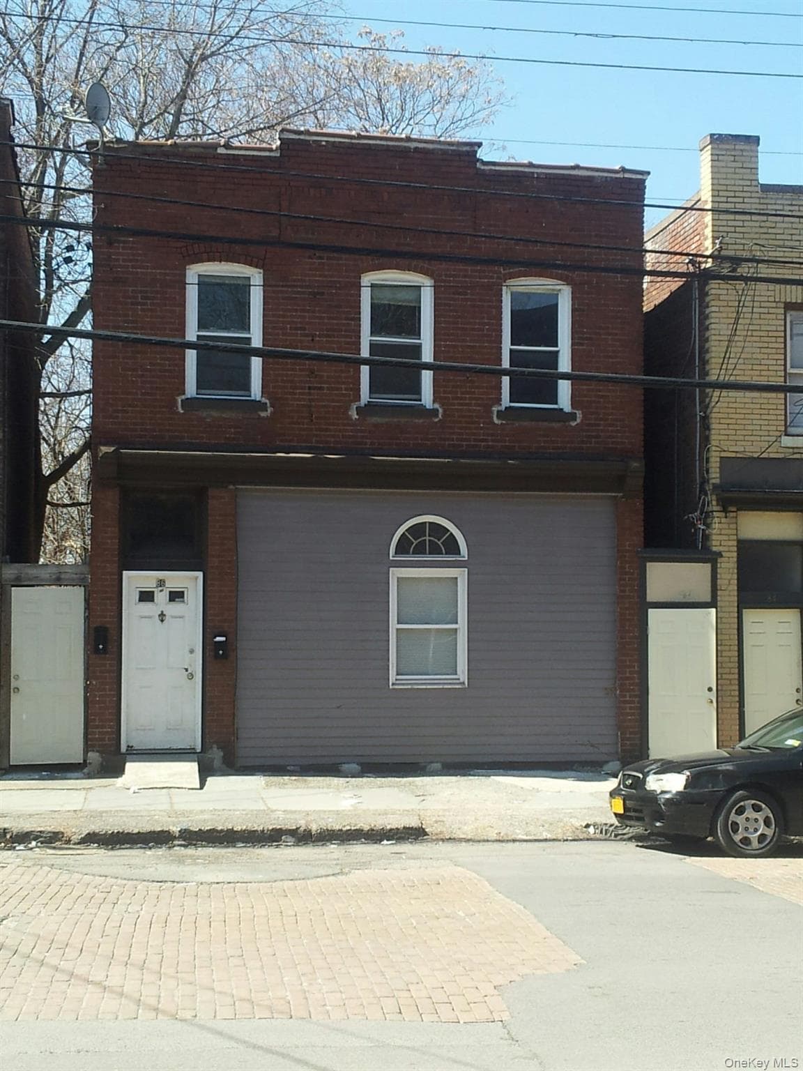 Front of Structure