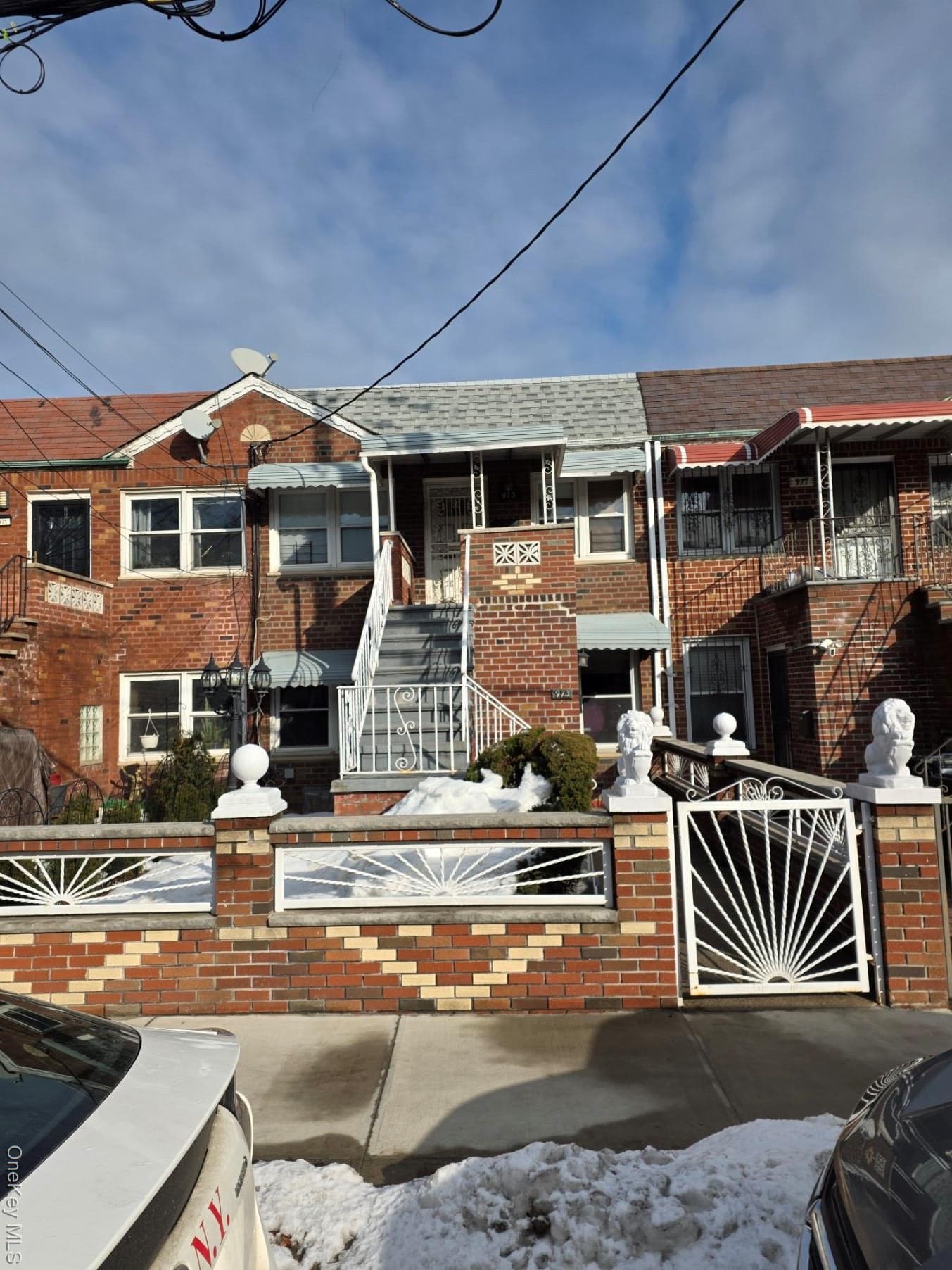 Front of Structure