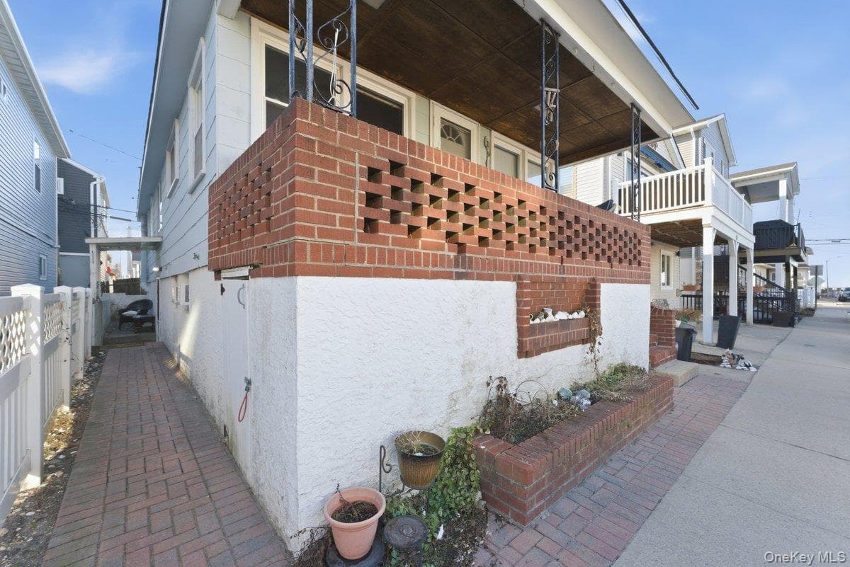 Front of Structure