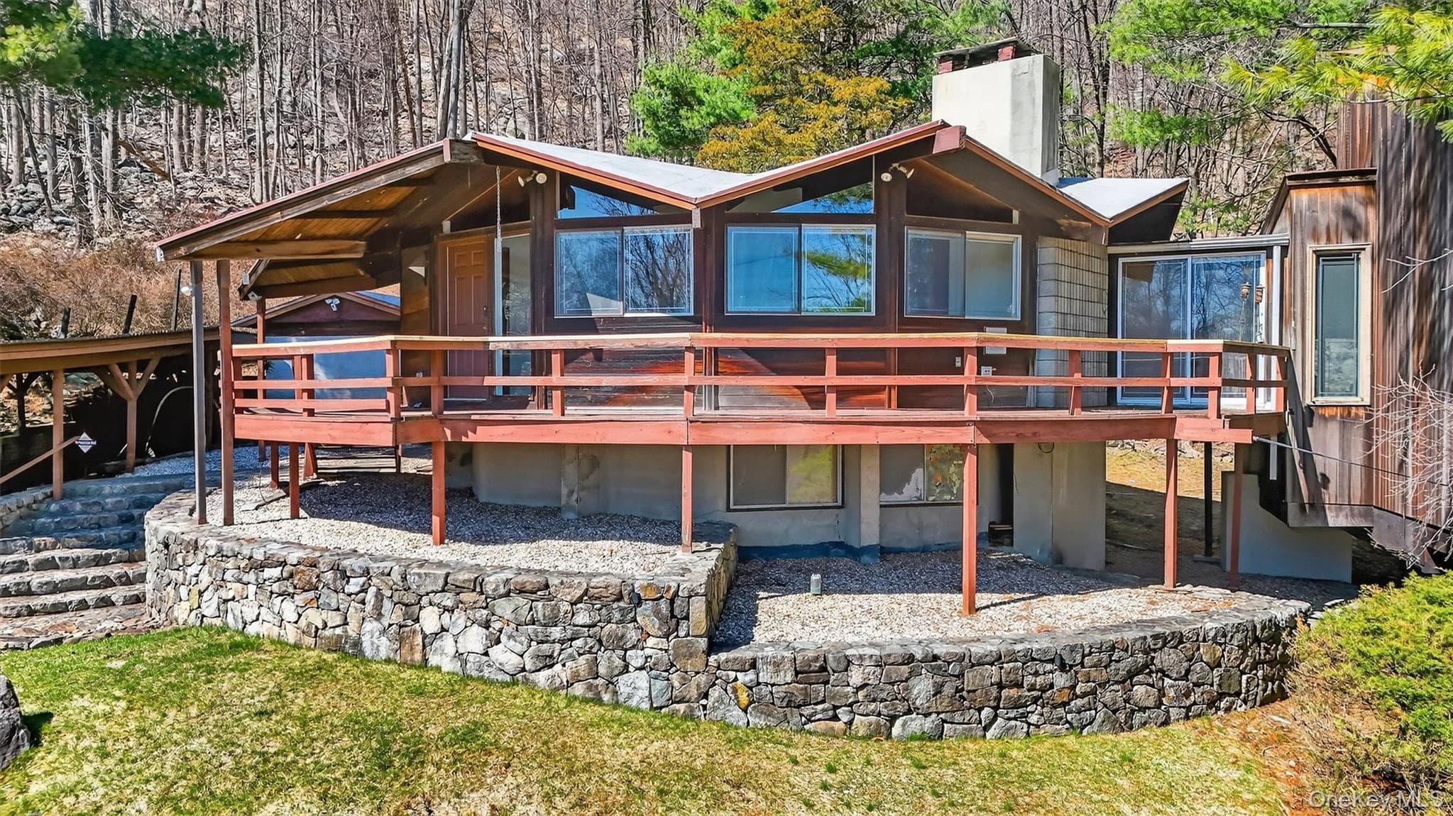 Front of Structure