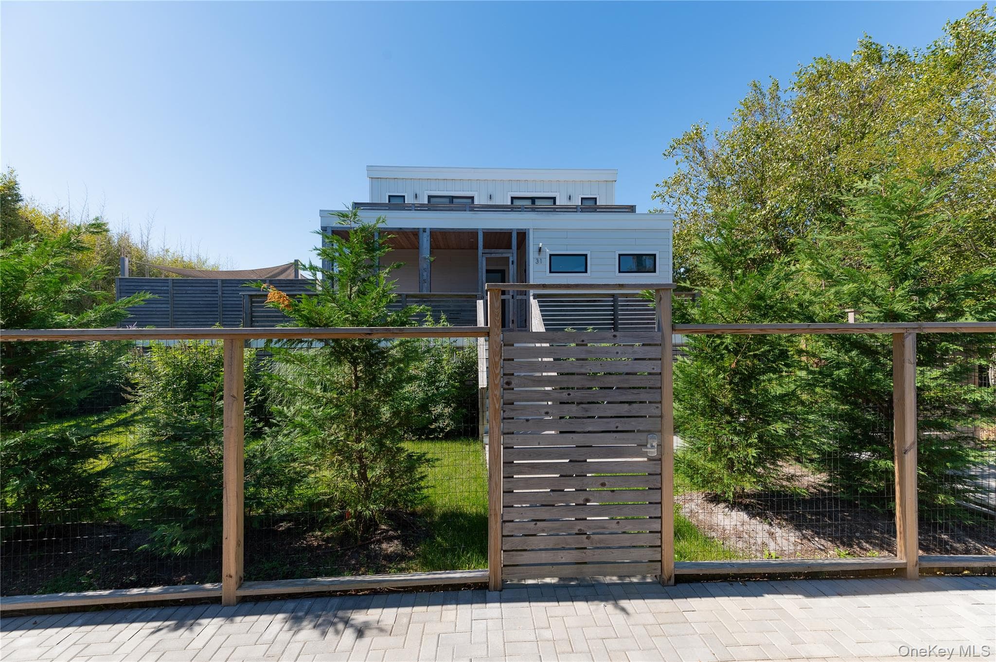 Front of Structure