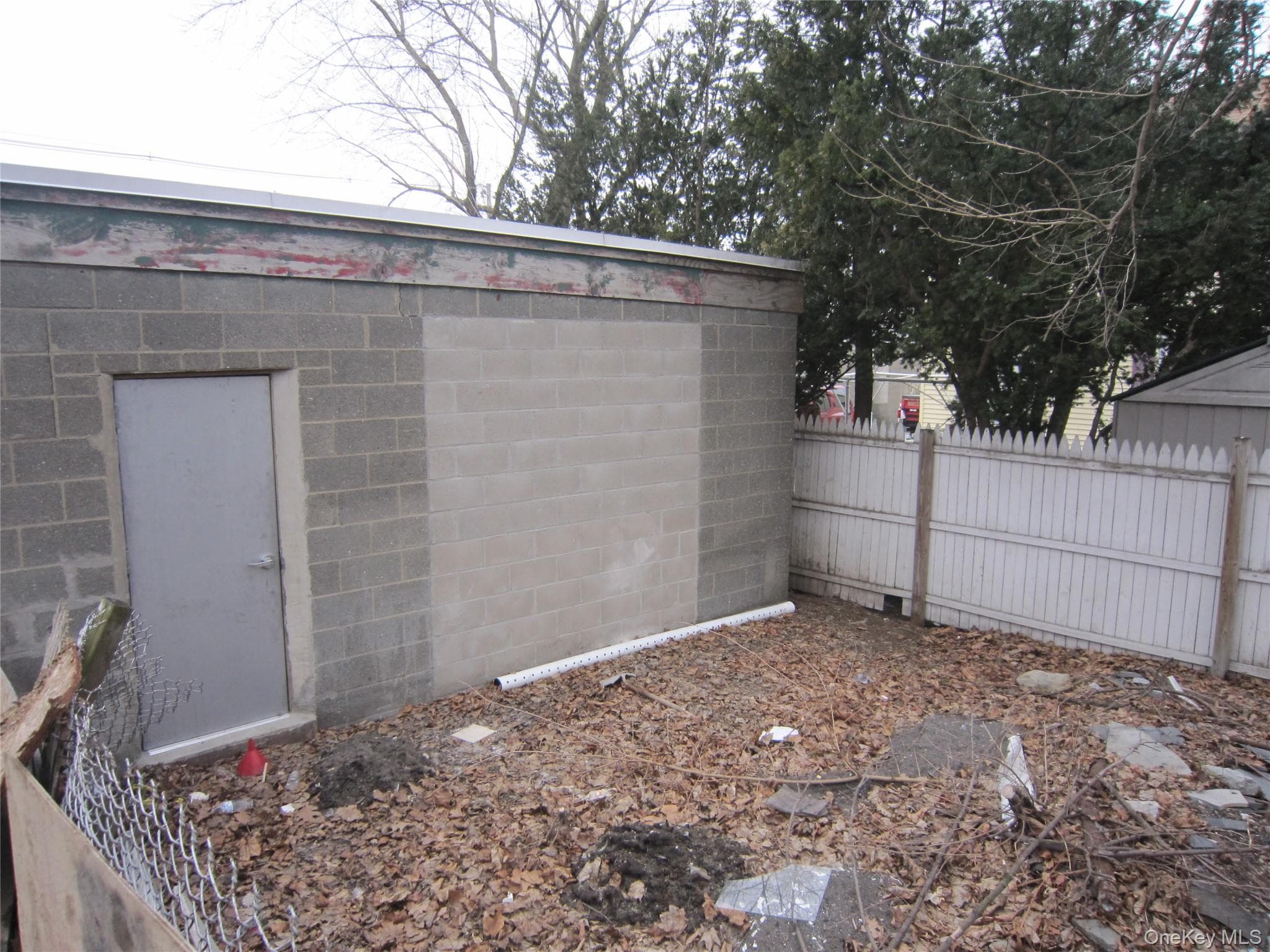Back of Structure