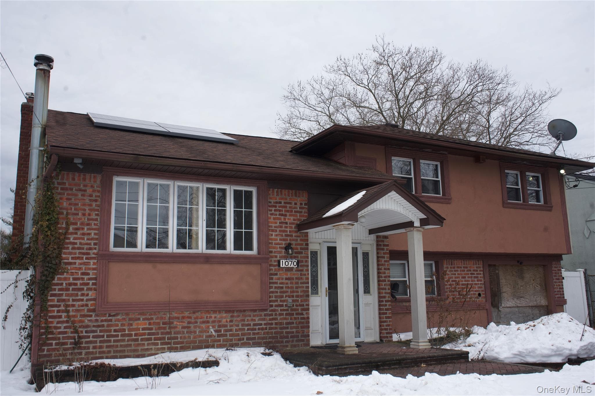 Front of Structure
