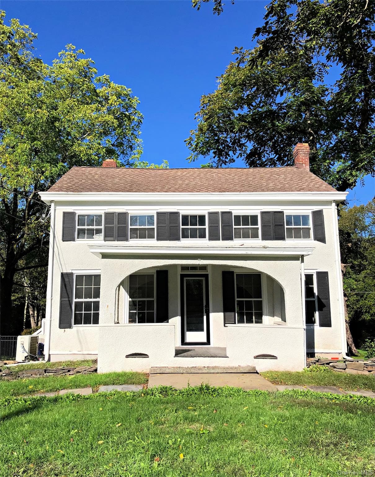 Front of Structure