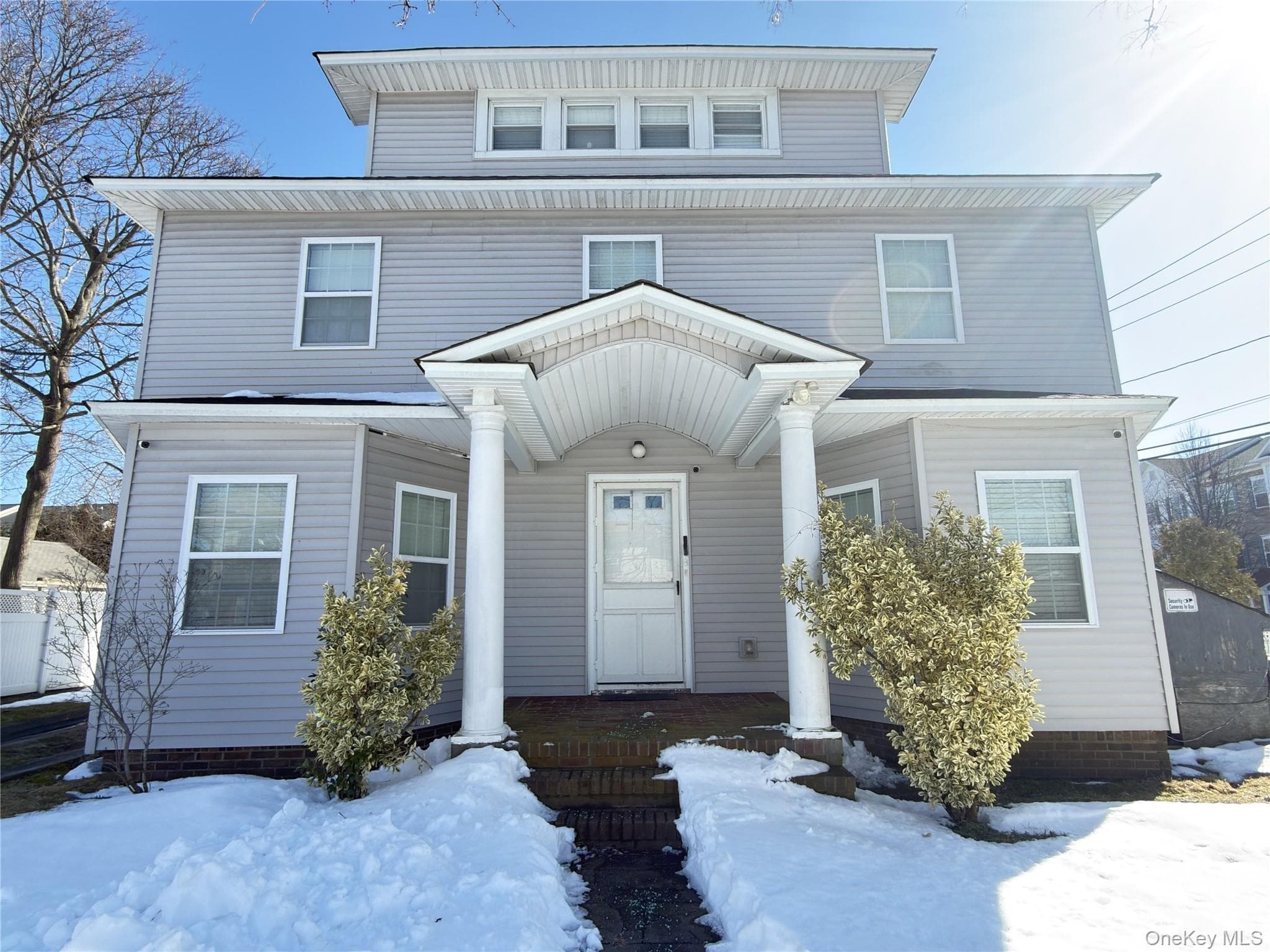 Front of Structure