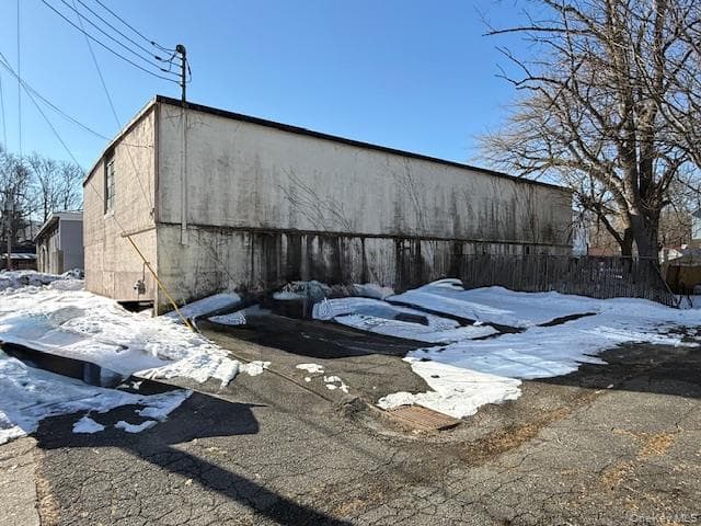 Back of Structure