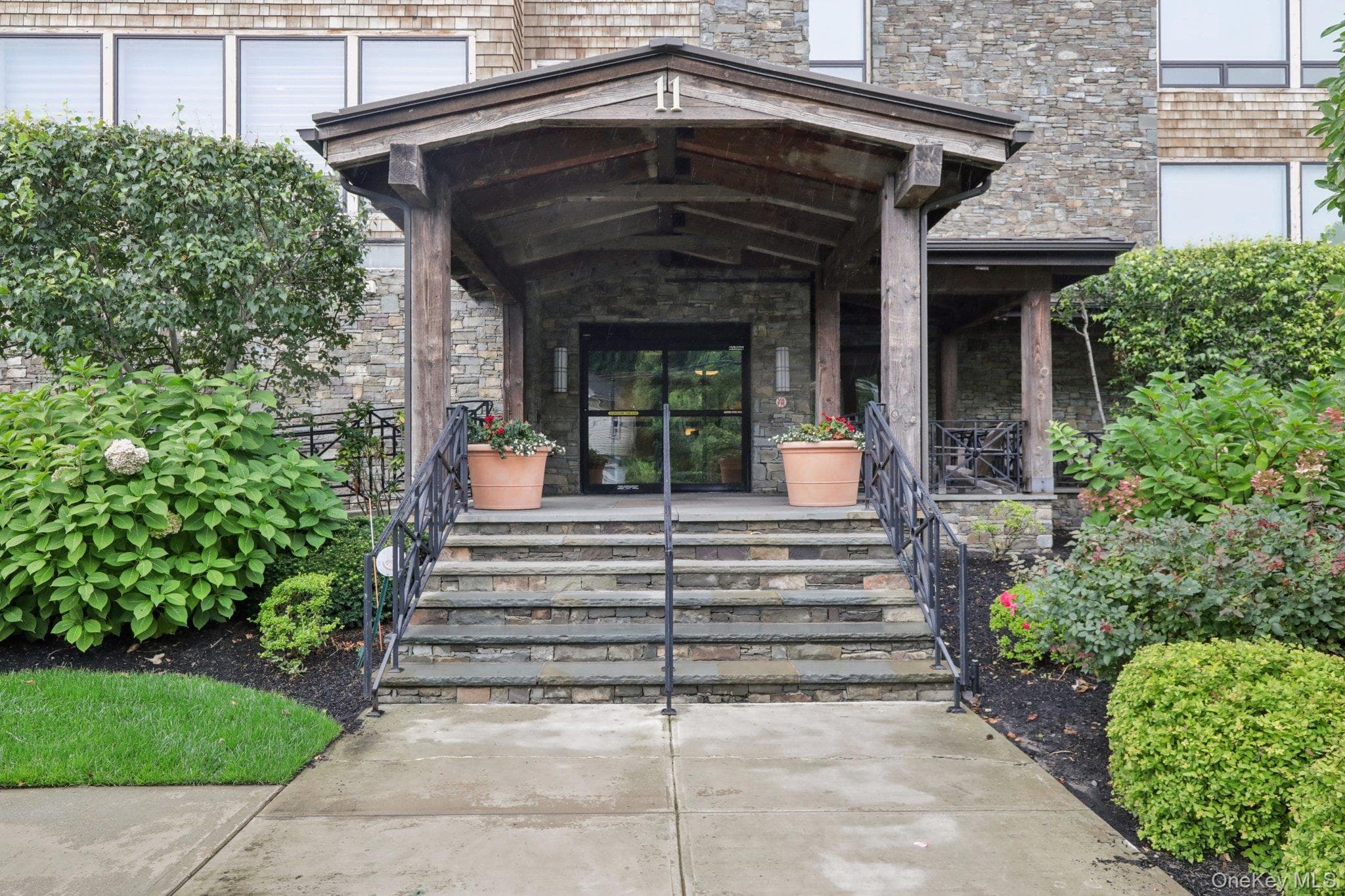 Front of Structure