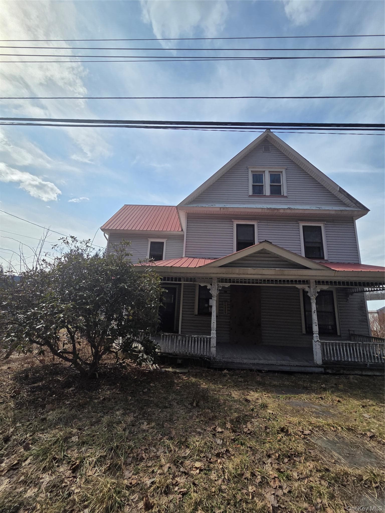 Front of Structure