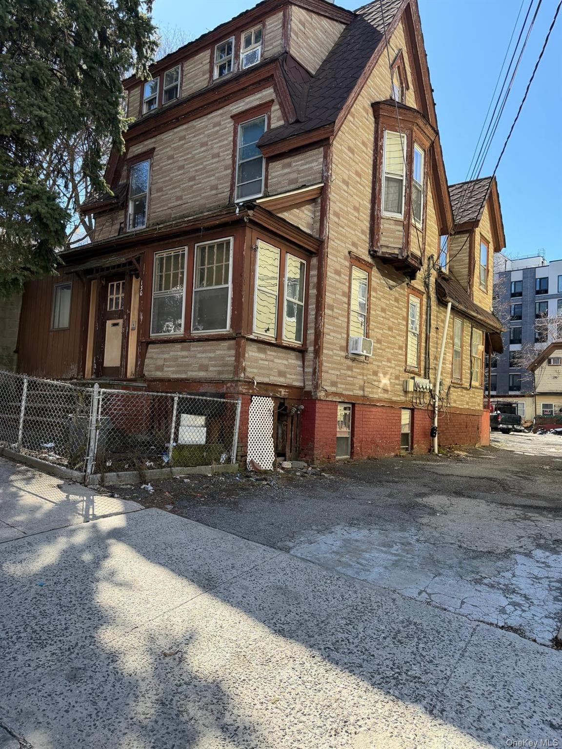 Front of Structure