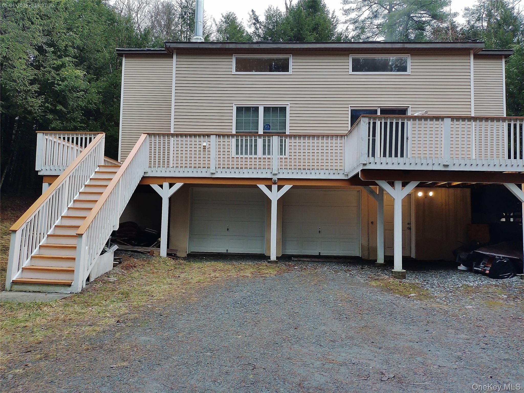 Front of Structure