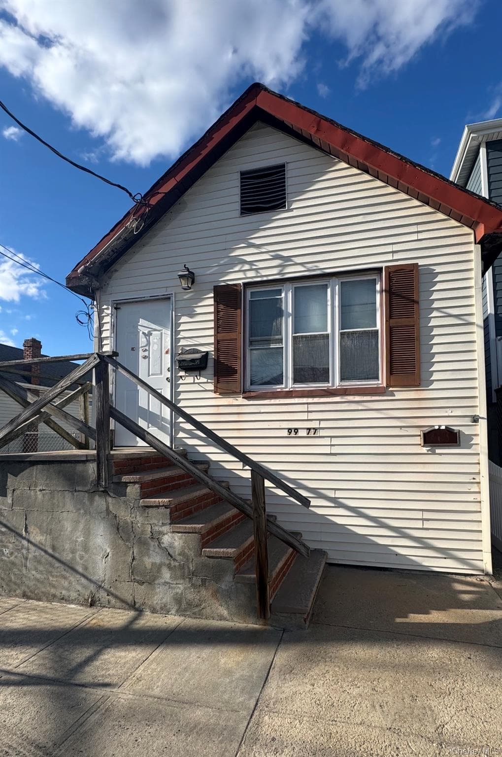 Front of Structure