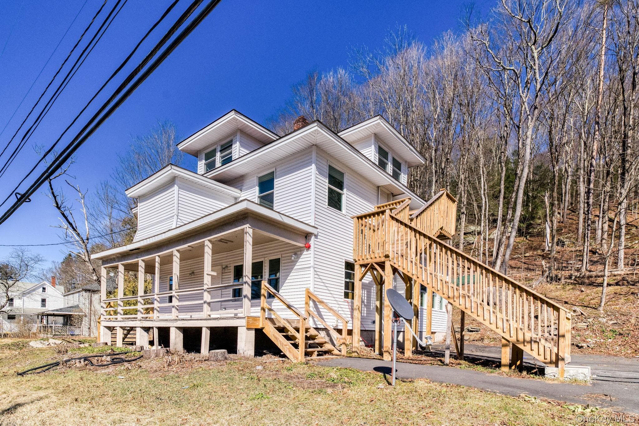 Front of Structure