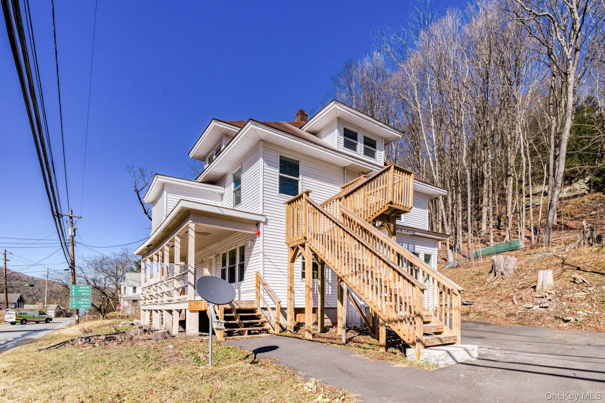Front of Structure