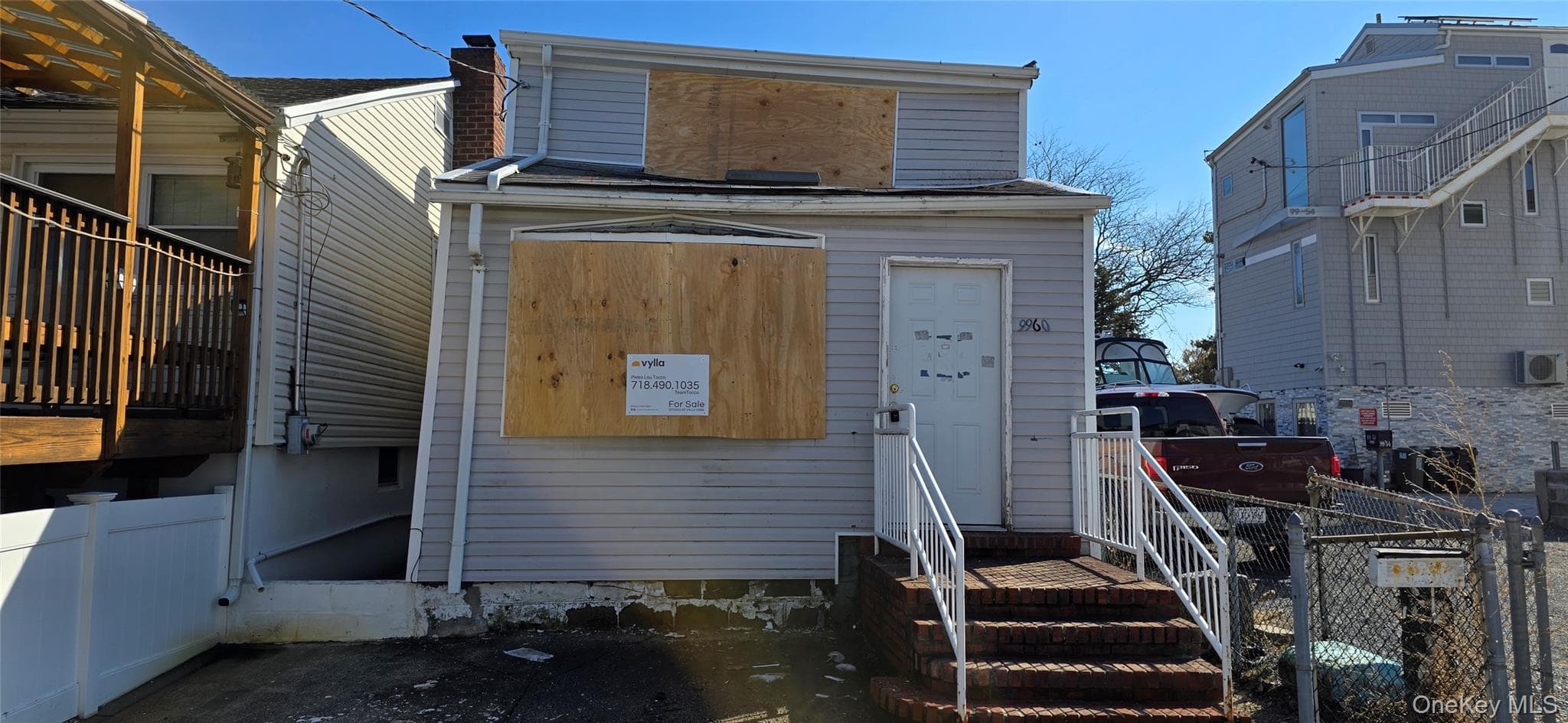 Front of Structure