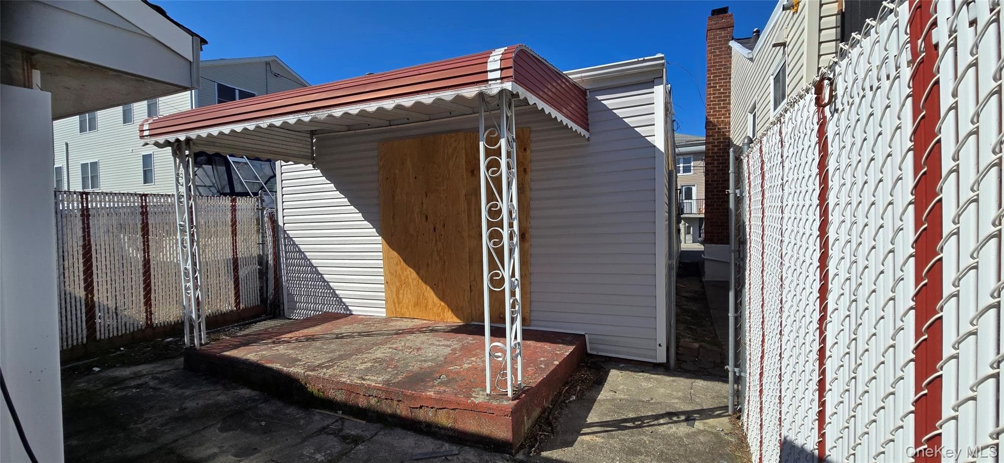 Back of Structure