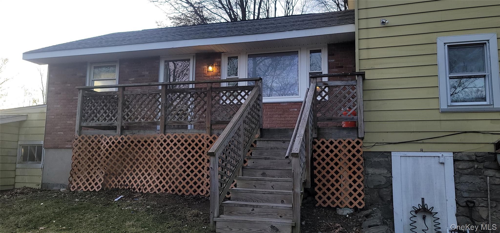 Front of Structure
